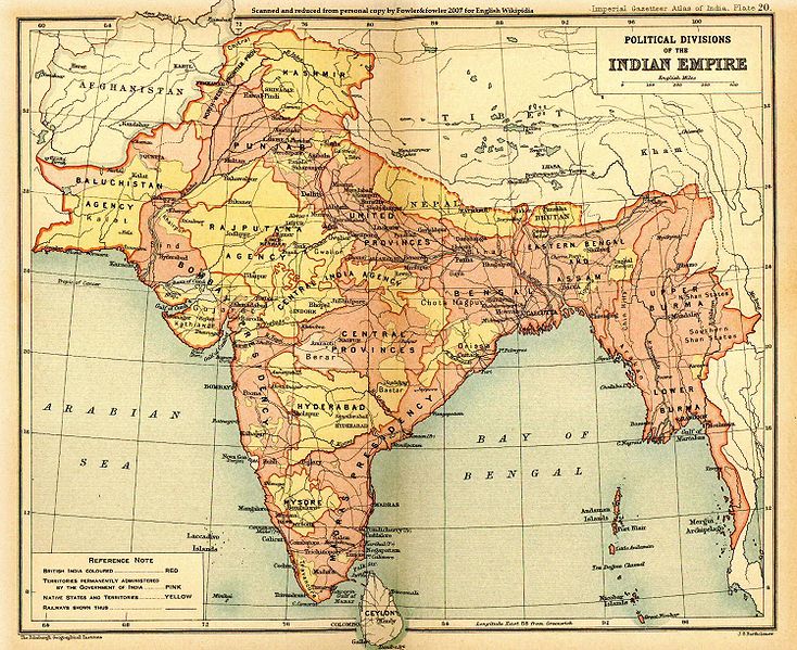 Political_Divisions_of_the_Indian_Empire,_1909 Political_Divisions_of_the_Indian_Empire,_1909